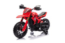 Moto Elettrica per Bambini 12V 4,5Ah Rosso          