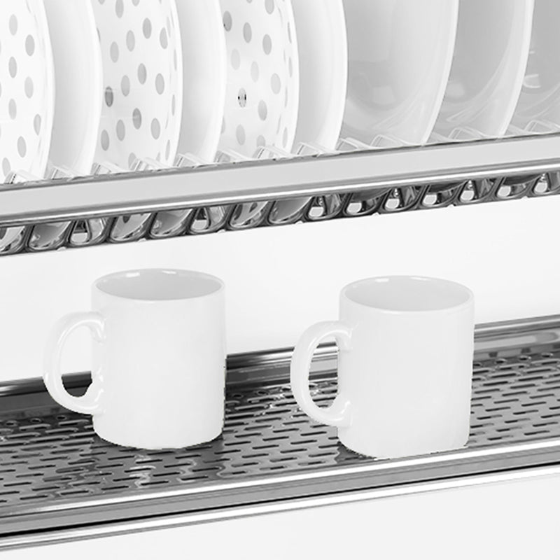 Scolapiatti Colapiatti per Mobile Cucina 70 cm in Acciaio Inox con Raccogligoccia Emuca