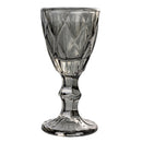 Set 6 Tazzine per Liquori Liquorini Prisma Stones in Vetro VdE Tivoli 1996 Grigio