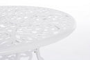 Tavolo da Giardino Ø110x71,5h cm Victoria Bianco