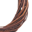 Set 9 Coroncine Naturale di Rattan Larghezza 20 cm