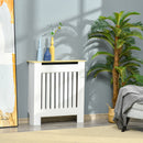 Copritermosifone 78x19x83 cm in MDF e Legno Truciolare Bianco