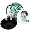 Servizio Piatti 18 Pezzi in Porcellana e Gres VdE Tivoli 1996 Samana