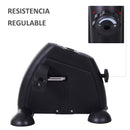 Mini Pedaliera Cyclette per Gambe e Braccia Max 120Kg con LCD  Cyclo Nero