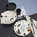 Set 6 Calici Vino Vis à Vis in Vetro VdE Tivoli 1996 Trasparente