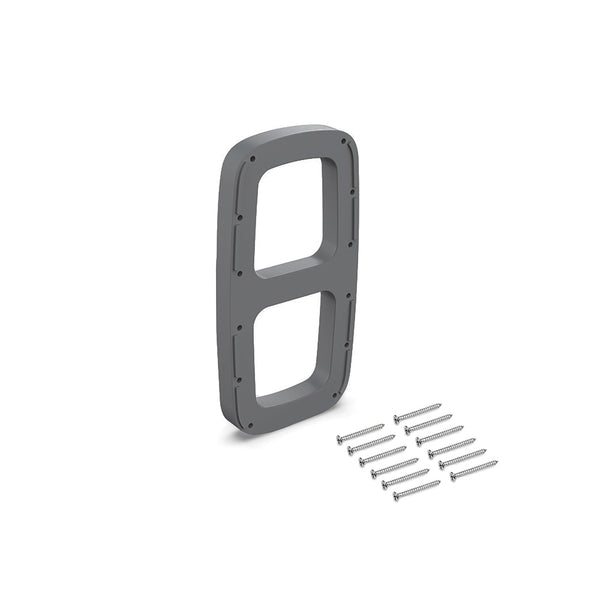 Seitlicher Abstandshalter für Kleiderbügel für Sling-Schrank Verpackung 1 Emuca Titanium Plastic Set acquista