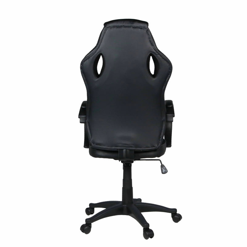Sedia da Gaming Ergonomica 59x110/120x65 cm in Similpelle Nero
