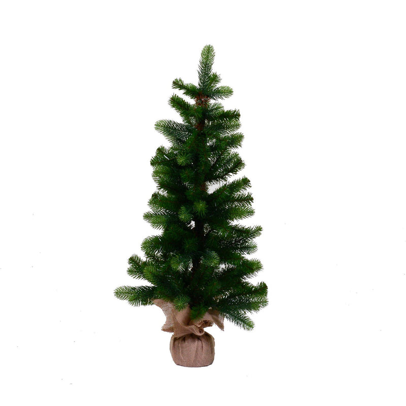 Mini Albero di Natale Artificiale H90cm Adamello Verde