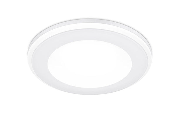 sconto Faretto da Interno a LED in Plastica Bianco Opaco