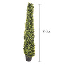 Bossolo Artificiale cono Altezza 145 cm Verde
