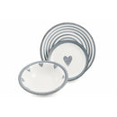 Servizio Piatti 18 Pezzi in Gres Villa d'Este Valentine