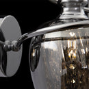 Lampada da parete Pendant in Metallo Blues Nickel