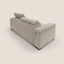 Divano Letto 3 Posti 220x100x95 cm in Tessuto Panna
