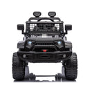 Macchina Elettrica per Bambini 12V Baby Fuoristrada Nera