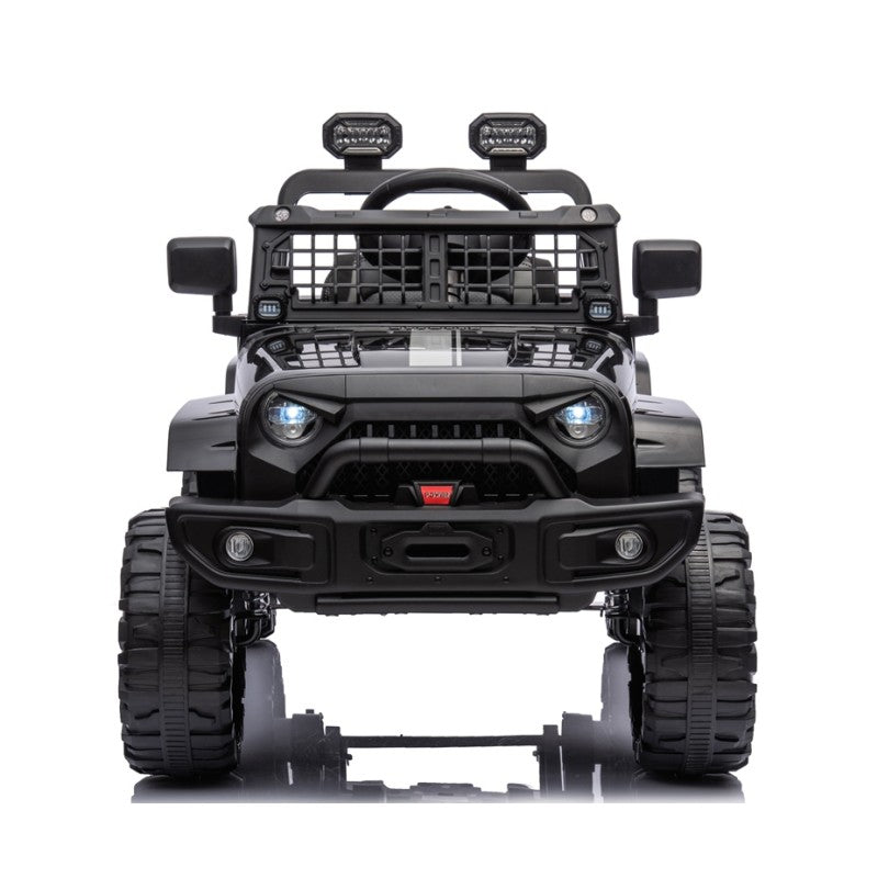 Macchina Elettrica per Bambini 12V Baby Fuoristrada Nera