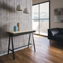 Consolle Allungabile in Legno e Ferro H77x40x90/300cm Banco Evolution Abete Classica