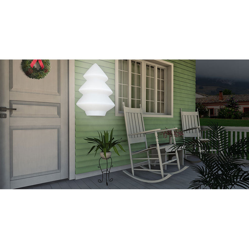 Lampada Albero di Natale da Parete Interno\/Esterno H49cm Arkema P105 Vari Colori