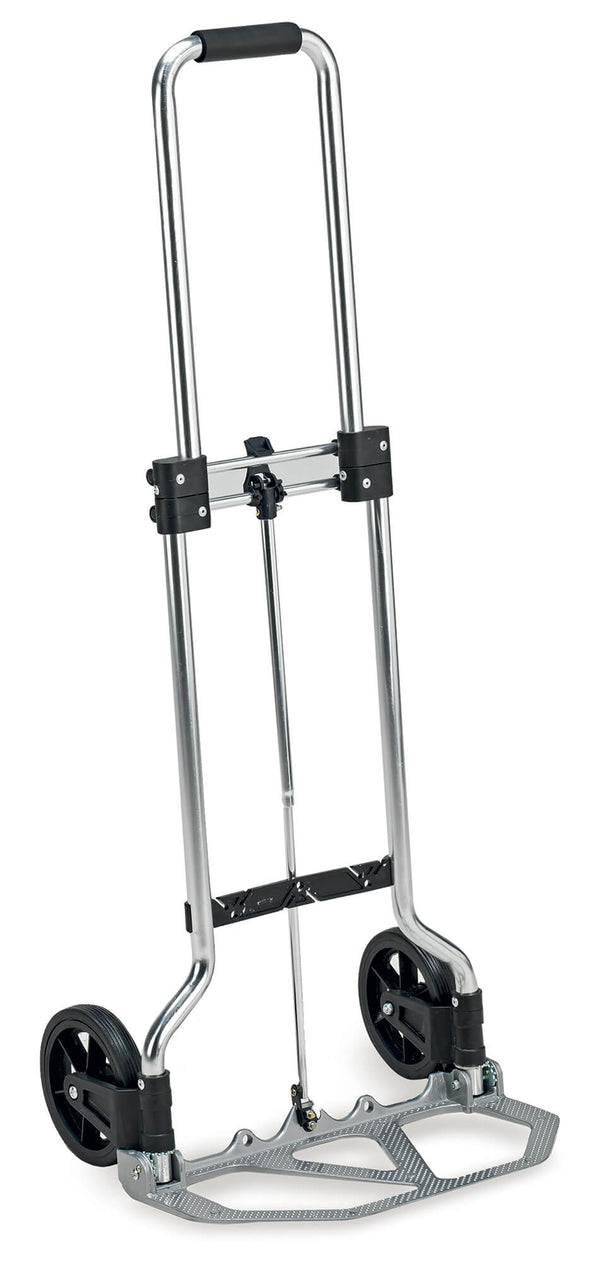 sconto Klappbarer Transportwagen Gepäckträger Aluminium Trolley max 45 Kg