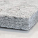 Pannello Fonoassorbente da Soffitto con Kit di 4 Cavetti 70x70 cm Finitura Grigio     