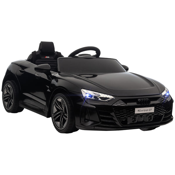 prezzo Macchina Elettrica per Bambini 12V con Licenza Audi E-Tron GT Nera