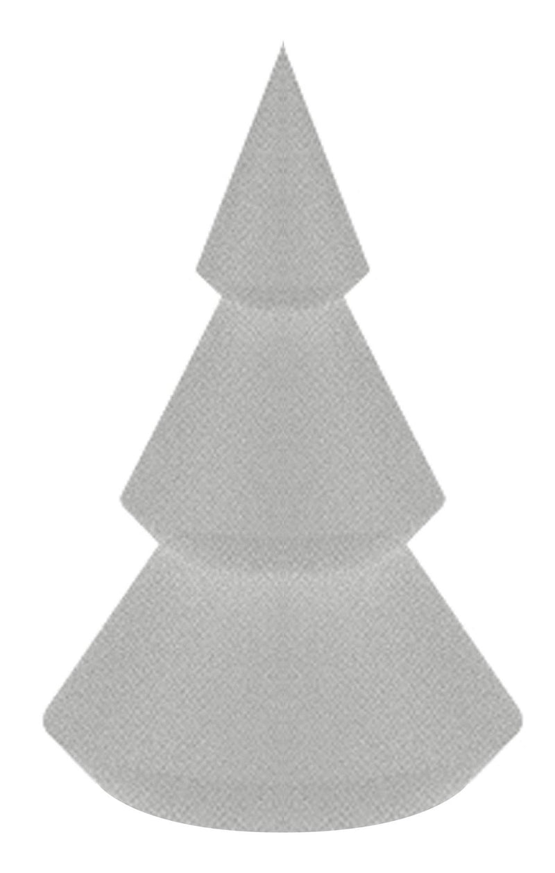 Abete da Giardino Ø30x46 cm in Resina Arkema Abete S Smart Bianco