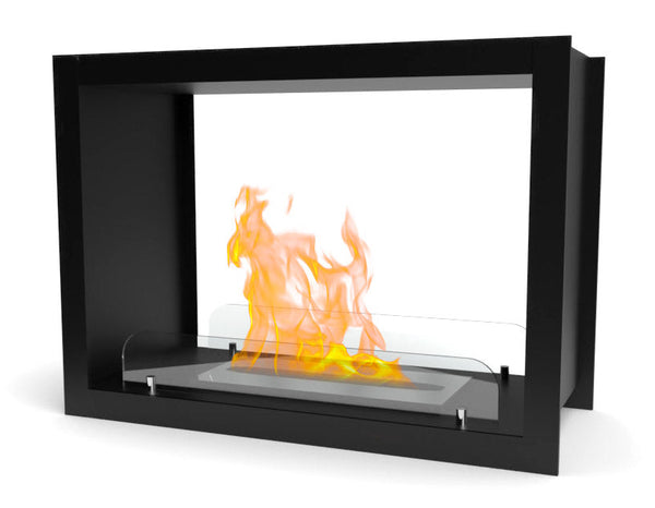Camino a Bioetanolo da Incasso Bifrontale 84x40x56,4 cm 4,11kW Nero acquista
