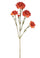 Set 8 künstliche Nelken, Höhe 62 cm, Orange