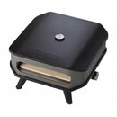 Forno per Pizza a Gas 13' Fino a 400° 34x34 cm con Pietra Refrattaria e Tagliere in Nylon