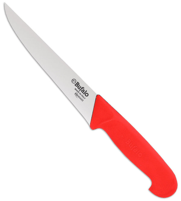 sconto Messer für Scannare Blade 18 cm Buffalo Scanno Straight Edge S95/18 Roter Griff