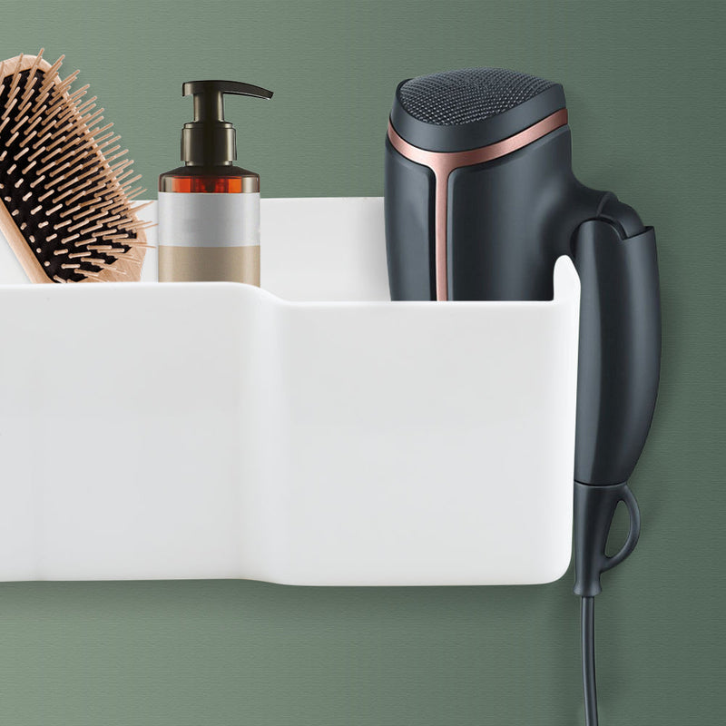 Rack Porta Phon Multifunzionale Supporto da Parete per Accessori Bagno