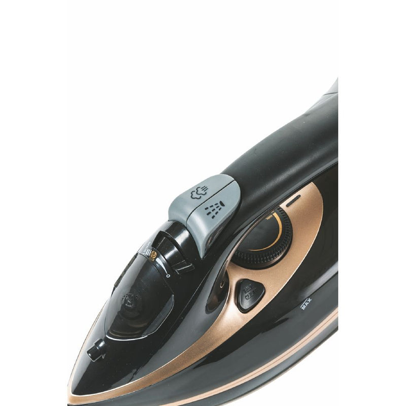 Ferro da Stiro 360ml 3000W Kooper Keramos Nero e Oro