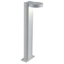Lampada Palo Paletto Tondo per Giardino Colore Bianco per Esterno Linea Punto e Virgola Livos