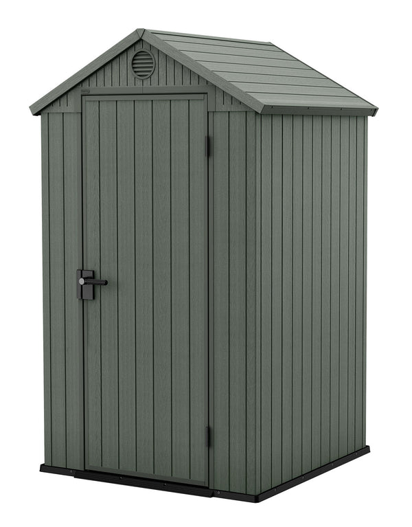 acquista Casetta da Giardino Porta Attrezzi 125,8x117x205 cmin Evotech+ Keter Darwin 4x4 Verde