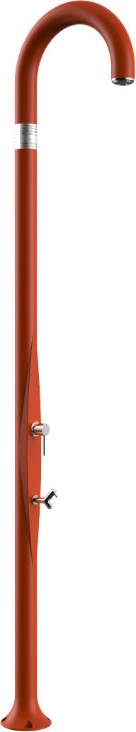 Doccia da Esterno Giardino Miscelatore e Lavapiedi Arkema Funny Yin Arancio sconto