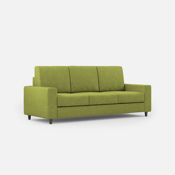 online Divano 3 Posti 208x85x85 cm Sakar in Tessuto Verde