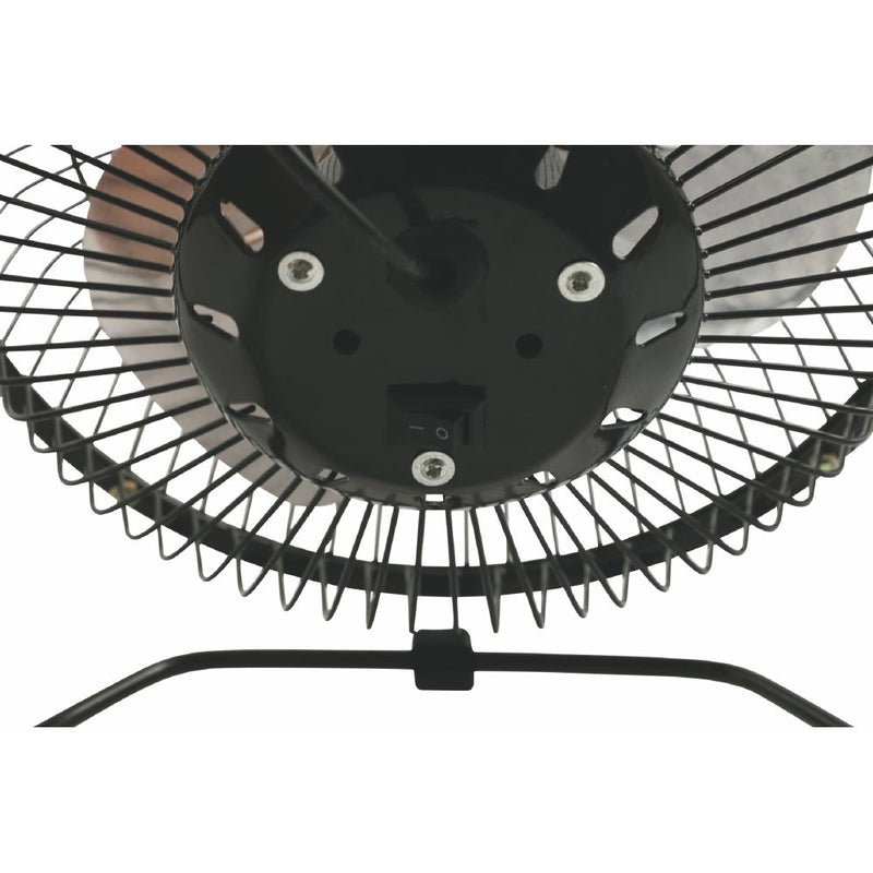 Mini Ventilatore da Tavolo 19x9,5x20 cm 4,5W Kooper Fresh Nero