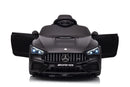 Macchina Elettrica per Bambini 12V Licenza Ufficiale Mercedes CLE53 Sedile in Pelle Nero