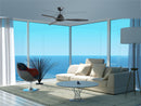 Ventilatore da Soffitto con 3 Pale in Abs Ø132 cm 3 Velocità Martec Triumph Bianco