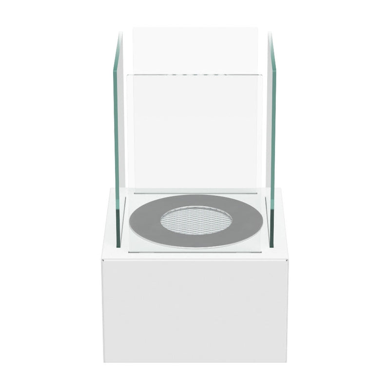 Camino a Bioetanolo da Tavolo 20x20 cm Flig Provicence 1 Bianco