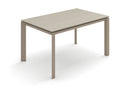 Tavolo Allungabile Account 24 90x140/220x75 cm Top in Ceramica Struttura in MDF Sabbia        