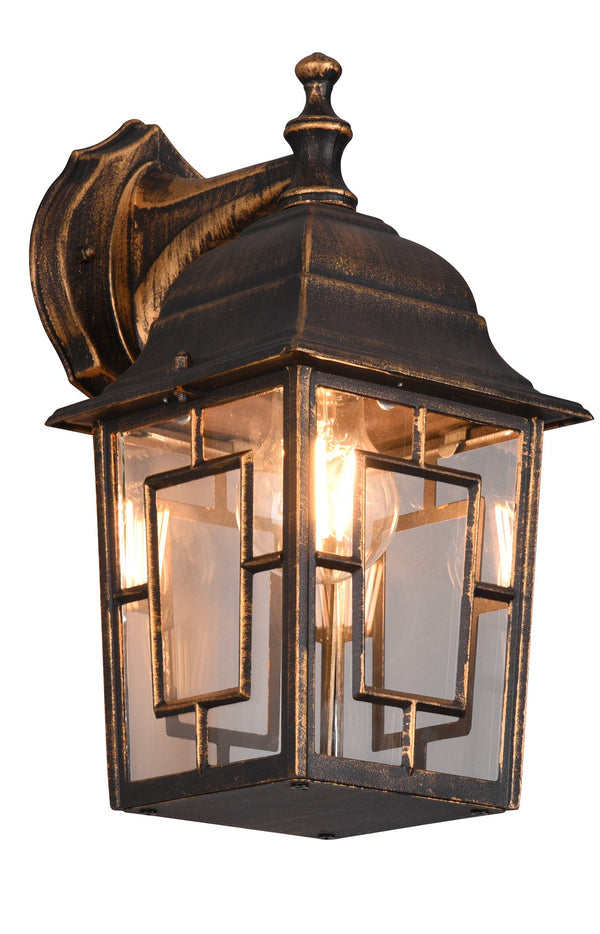 Applique da Esterno Attacco E27 in Alluminio Ruggine prezzo