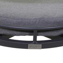 Sedia da Giardino 62x61xh79 cm in Alluminio Riverside Antracite