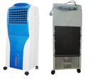 Raffrescatore Evaporativo Nebulizzatore Portatile Jessen Bianco e Blu