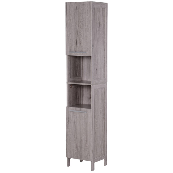 acquista Mobile a Colonna per Bagno 30x32x172,5 cm in MDF color Legno