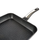 Bistecchiera 26x26 cm Antiaderente Induzione Silex Elegance Black Nero
