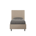Letto Singolo Goya Tortora Varie Misure