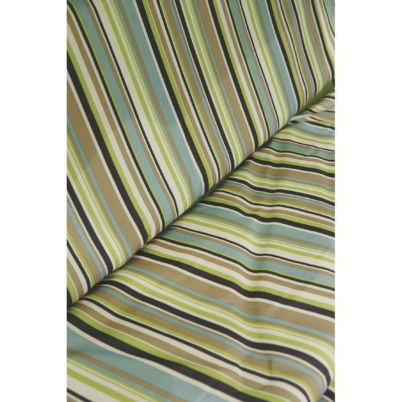 Dondolo da Giardino 3 Posti in Metallo Soriani Righe Fantasy