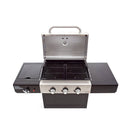 Barbecue a Gas 3 Bruciatori con Fornello Laterale Sochef Gustoso