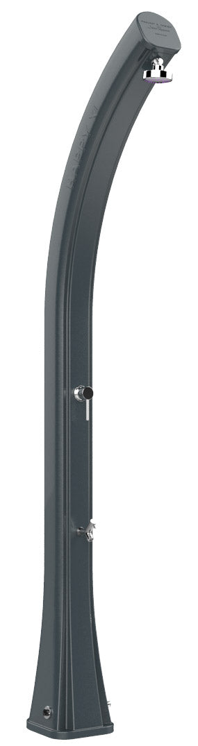 online Doccia Solare da Giardino 35L Miscelatore e Lavapiedi Arkema Happy XL Grigio Antracite