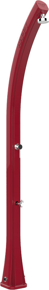 sconto Doccia Solare da Esterno Giardino 23L Miscelatore e Lavapiedi Arkema Happy Cherry